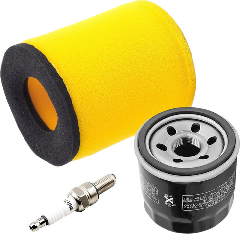 Road Passion Air Filter & Oil Filters & Spark Plugs Tune Up Kits Compatible with Suzuki Eiger 400 LT-A400 LT-F400 2002 2003 2004 2005 2006 2007...
