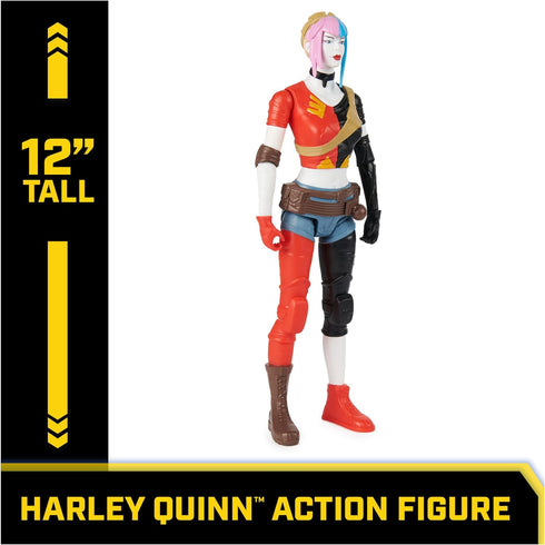 DC Comics, Harley Quinn Action Figure, 12-inch Super Hero Collectible Kids Toys for Boys and Girls, Ages 3+...