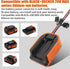 Power Wheel Adapter for Black+Decker 20V MAX Lithium Battery with Fuse&Switch?Secure Battery Adapter with 14 Gauge Wire,Good Power Convertor for D...