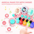 BAOLI Baby Piano Toys 18 Months, Kids Piano Keyboard with Gears Game, Light Up Musical Toys for Toddlers Boys Girls, Early Educational Music Toy, ...