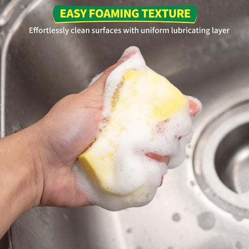Heavy Duty Scrub Sponges 24 Pack, Double-side Design, Long-lasting Kitchen Sponges, High Density Dish Sponge....