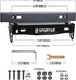 Spurtar License Plate Frames, Adjustable Front Car License Plate Holder Includes Screws and Nuts (Black)...