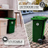 Trash and Recycle Stickers Set of 2 | Indoor Outdoor UV Stable & Weatherproof | Kitchen Pantry Office Organization | Garbage Bin and Waste Basket ...