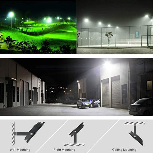 MIHEAL Ultra-Thin 10W 20W 30W 50W 100W LED Flood Light Spotlight Led Search Lamp 110V Floodlights for Outdoor Garden Street Square (Cool White, 30...