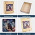 Wooden Puzzle for Adults, Eagle Flag Wooden Jigsaw Puzzles(11.2 * 11.2in-200pcs), Beautiful Wooden Puzzle with Box Birthday Gifts for Adults and K...