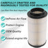 Air Filter 7080595 Oil Filter 2520799 3084963 Compatible with Polaris Sportsman 335 400 450 500 Magnum 325 500 Trail Blazer 330 Trail Boss 325 330...