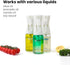 Glass Oil Sprayer/Mister 5.1 fl oz (150ml), For Cooking Oil, Olive Oil, Soy Sauce, Vinegar, Non-Aerosol Refillable Dispenser, Spray Bottle (FS637 ...