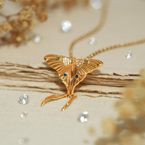 BENEIGE Pendant Necklace for Women 14K Gold Cubic Zirconia Constellation Animal Portrait Medallion Retro Necklaces…...