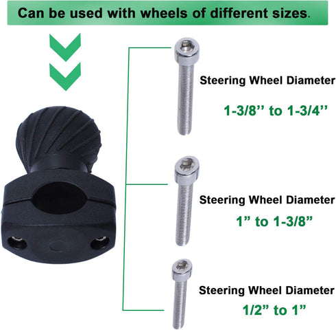 Tractor Steering Wheel Knob ???????????????? ?????????? ?????????????? ?????????? for Kubota John Dee-re Tractors, Cars, Trucks, Mowers, Forklifts...