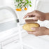 HIC Kitchen Potato Brush and Vegetable Scrubber, Dual-Textured Bristles...