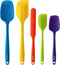 5PCS Silicone Rubber Spatula Set, VITUER Food Grade BPA-Free Spatulas for kitchen Use, Heat Resistant Spatula for Cooking & Baking, Dishwasher Saf...