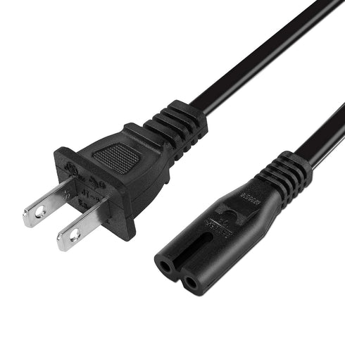 TPLTECH Power Cord Male-to-Female for JBL PartyBox 100 110 200 300 310 710 1000 On-The-Go Speaker, JBL Soundbar Power Cable Replacement, Black...