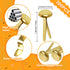 Paper Fasteners,Medium 3/4-Inch Brass Plated Scrapbooking Brads Round Metal Brads for Crafts Making DIY,300 Pack...