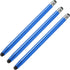 MECCANIXITY 3pcs Stylus Pens for Touch Screens Dual Rubber Tips Capacitive Stylus Universal Tablet Pen Sensitivity Precision, Blue...