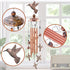 Wind Chimes Outdoor Clearance, Ukulork Aluminum Tube Windchime with S Hook,Patio Garden Decor, Housewarming Gift. (Hummingbird)...
