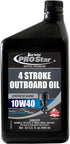 STAR BRITE Super Premium 4 Stroke Marine Oil - 10W-40 Synthetic Blend Engine Oil for Outboards, Gasoline Inboards & Stern Drives - NMMA FC-W Certi...