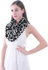 Lina & Lily Cow Animal Print Women's Infinity Scarf Lightweight...