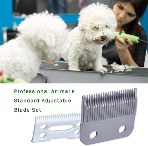 Replacement Clipper Blade Compatible with W-AHL #30-15-10 Pro Ion, Iron Horse, Show Pro Plus, U-Clip, and Deluxe U-Clip?Professional Pet Animal Do...