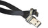 Long Black FFC USB C FPV Flat Slim Thin Ribbon FPC Cable USB Type-C 90 Degree to Standard USB A for sync and Charging (60CM)...
