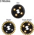 Warm White Patio Umbrella Light 3 Brightness Modes Cordless 28 LED Lights at 200 lumens 4 x AA Battery Operated,Umbrella Pole Light for Patio Umbr...