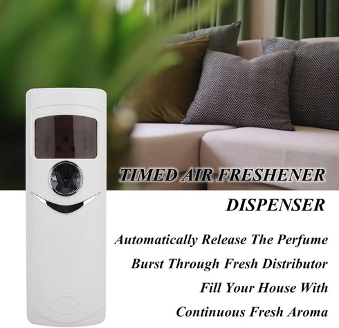 Air Fresher Dispenser, Electric Aroma Dispenser, Desktop 4 Time Settings Wall Mounted for Office Bedroom Home Livingroom...