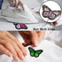 AUGSUN 40pcs Butterfly Iron on Patches, 2 Size Embroidered Sew Applique Repair Patch...