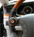 Easy Turn Plus Concept Safe Slim Power Handle Car Vehicle Steering Wheel Spinner Knob Orange...