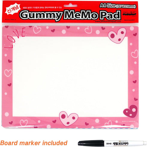 Dry Erase Board Refrigerator Whiteboard Wall Sticker Easy Removable Non Magnetic - Marker Board Sheets Easy Attached & Detached on Glass Without G...