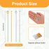 600 Pieces Eye Pins 2 Inch Jewelry Making Head pins, Flat Head Pins Open Eye Pins Ball Headpins for Craft Earrings Bracelet Making Jewelry Making ...