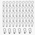 1000Pcs Black Safety Pins 0.8" Metal Bulb Pins Gourd Pin Clothing Tag Pins Calabash Pin for DIY Craft, Home Accessories...