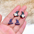 KEOKER Halloween Polymer Clay Cutters, Halloween Clay Cutters for Polymer Clay Jewelry, 10 Shapes Halloween Clay Earrings Cutters, Pumpkin Hallowe...