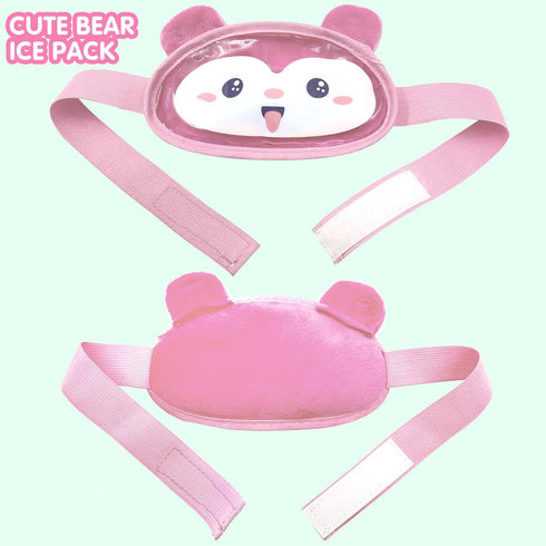 Boo Boo Ice Pack, Kid Reusable Ice Pack, Auxiliary Fever Reduction, Hot Cold Pack for Kids Injuries, Wisdom Teeth, Baby Colic, Gas and Upset Stoma...