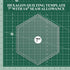 Hexagon Quilting Template Set - 7" with 1/4" Seam Allowance - Durable Acrylic Templates for Quilting, Patchwork, Crafting, & Sewing Projects - Cle...
