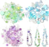 170~210pcs Cute Assorted Beads for Jewelry Making Acrylic Kawaii Aesthetic Beads for Bracelets Making Flower Butterfly Beads Bulk Necklaces DIY Mo...