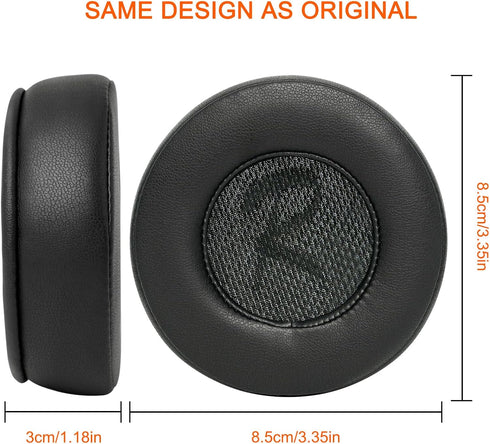 Gvoears Upgraded Earpads for Skullcandy Hesh Wired/Hesh 2 Wireless Over-Ear Headphones, Hesh 2 Wireless Replacement Earpads, Soft & Comfortable Me...