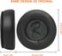 Gvoears Upgraded Earpads for Skullcandy Hesh Wired/Hesh 2 Wireless Over-Ear Headphones, Hesh 2 Wireless Replacement Earpads, Soft & Comfortable Me...
