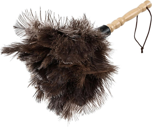 Ostrich Feather Duster, 14-Inch, 2-Pack, Reusable Design for Effortless Cleaning of Delicate Items, Antiques, Electronics, and More – Ideal for Ho...