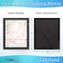 Icona Bay 8x10 Black Picture Frame - Contemporary Photo Frame 8 x 10 - Composite Wood Frame for Walls or Tabletop - Lakeland Collection...