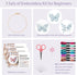 Offizon 3 PCS Embroidery Kit for Beginners - Embroidery Patterns, Embroidery Accessories & Hoop Included, Hand Embroidery Kit for Adults Stitching...
