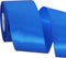 TONIFUL 2 Inch x 25 Yards Wide Royal Blue Satin Ribbon Solid Fabric Ribbons Roll for Valentine's Day Crafts Gift Wrapping Invitation Cards Floral ...