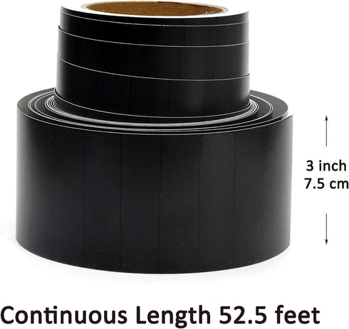 Youngever 52.5 ft Bulletin Board Borders for Classroom Decoration (Black Wood Design)...