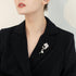 2 Pcs Luxury Temperament Calla Lily Brooch, High-End Women's Corsage Brooch, High-End Exquisite Suit Accessories...