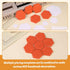 600 Pieces Paper Piecing Hexagon Paper Piecing Template 6 Sizes White Paper Piecing Quilting Template Hexagon Shape for Quilting, Sewing, Craft Id...