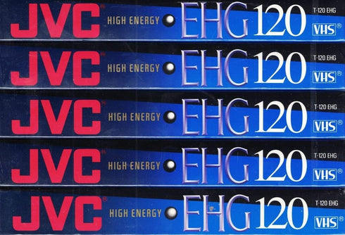 JVC T-120EHG Extra High Grade VHS Tape...