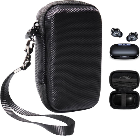 Alltravel True Wireless Earbuds Case Compatible with TAGRY Wireless Earbuds Bluetooth Headphones 120H Playtime (Black)...