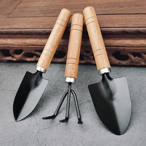 3Pcs Garden Tools, Mini Gardening Tools,Gardending Hand Tools Kit for Seedling for Succulent,Home Plants,Garden Potted Plants etc Indoor Plant Acc...