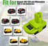 EID DM18RL Adapter Use for Ryobi Tools, for Milwaukee M18 18V & for Dewalt 20V Battery Convert to P105 P107 P108 Battery with 5V 2.1A MAX USB Char...