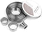 12 Pcs Donut Hole Cookie Biscuit Cutter Set for Baking, Graduated Doughnut Round Cookie Cutters, Metal Scone Circle Cookie Cutters for Frying, Bis...