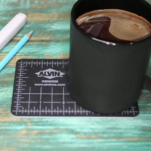 ALVIN GBM Self-Healing Cutting Mat 3.5 x 5 inch | Double-Sided Green/Black | 5-Layer Gridded Surface for Arts, Crafts and Sewing - Model GBM0305...
