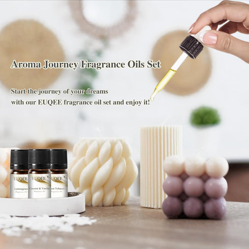12PCS Fragrance Oils Gift Set, Premium Aroma Journey Aromatherapy Oils for Women, Diffuser, Soap Candle Making - 5ml/0.17fl. oz...